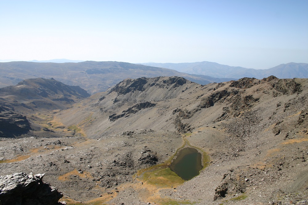 Paisaje de Sierra Nevada